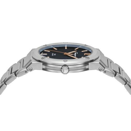 フェラガモ 腕時計 メンズ ブラック F-80CLASSIC FERRAGAMO SFDT02423