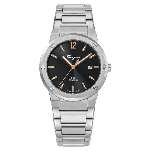 フェラガモ　腕時計 フェラガモ 腕時計 メンズ ブラック F-80CLASSIC FERRAGAMO SFDT02423