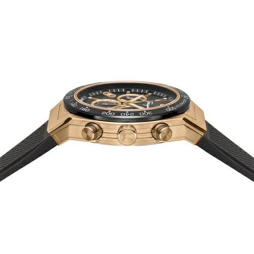 フェラガモ 腕時計 メンズ ブラック SLXCHRONO FERRAGAMO SFHR00320