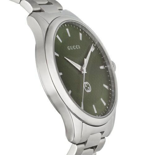 グッチ 腕時計 メンズ グリーン Gタイムレス GUCCI YA126369 | GINZA