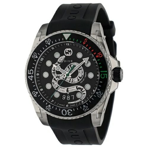 グッチ 腕時計 メンズ ブラック Dive GUCCI YA136217 | GINZA LoveLove