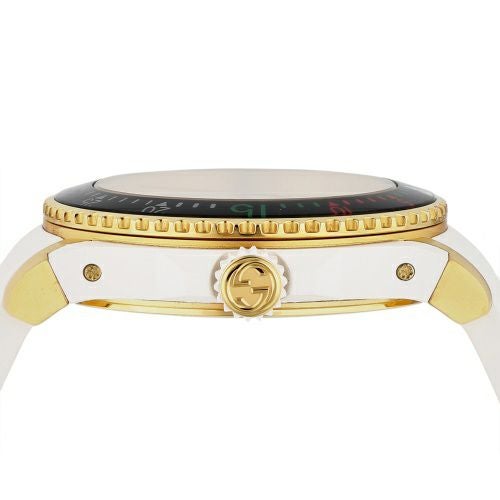 グッチ 腕時計 メンズ ホワイト DIVE GUCCI YA136322
