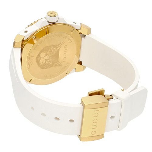 グッチ 腕時計 メンズ ホワイト DIVE GUCCI YA136322