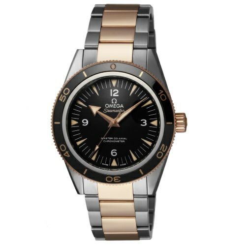 オメガ 腕時計 メンズ ブラック シーマスター OMEGA 233.20.41.21