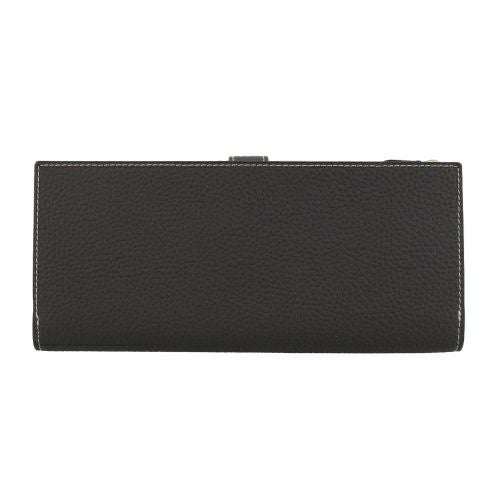 ボナベンチュラ 長財布 レディース チャコール×トゥルーグレー