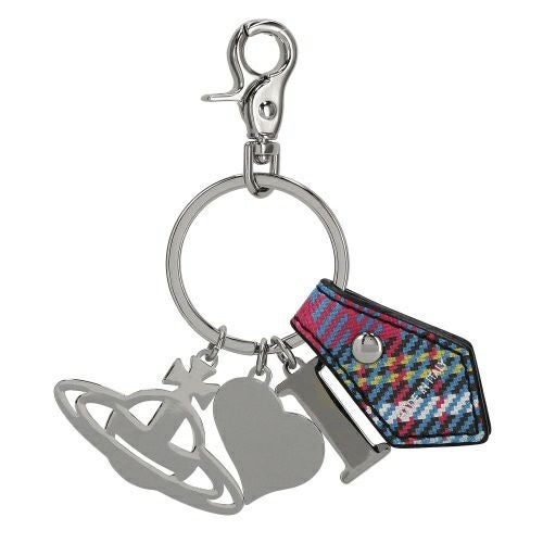 ヴィヴィアンウエストウッド キーホルダー レディース マルチカラー Vivienne Westwood 82030082 O102 MCANDY TARTAN