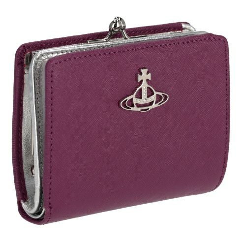 ヴィヴィアンウエストウッド 二つ折り財布 レディース パープル