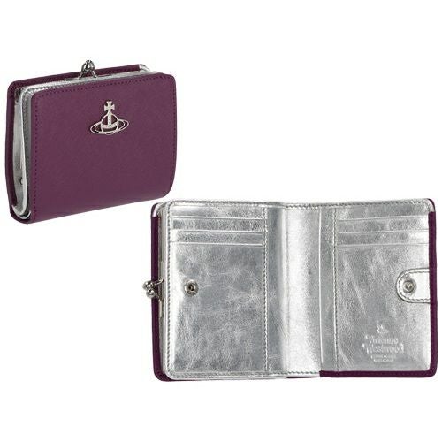 新品 ヴィヴィアン ウエストウッド Vivienne Westwood 2つ折り財布 パープル Vivienne Westwood - 新品 ヴィヴィアン ウエストウッド Vivienne