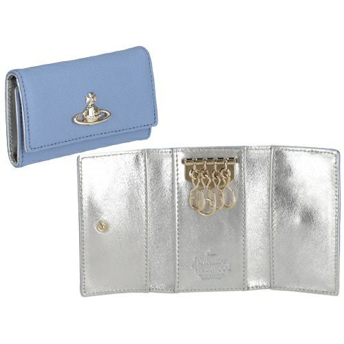 ヴィヴィアンウエストウッド キーケース レディース ライトブルー