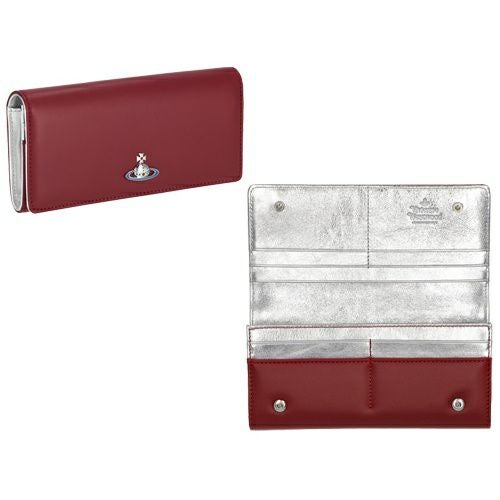 ヴィヴィアンウエストウッド 長財布 レディース レッド Vivienne