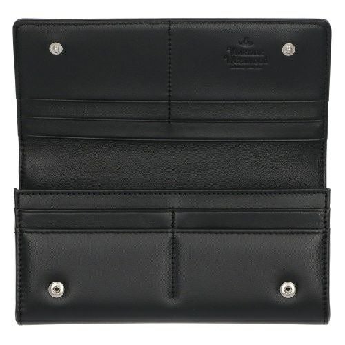 ヴィヴィアンウエストウッド 長財布 レディース ブラック Vivienne