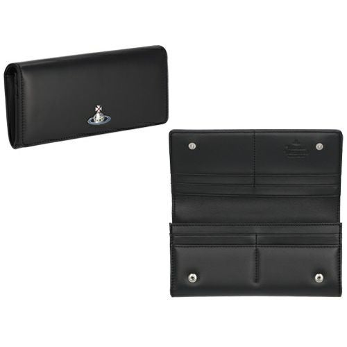 ヴィヴィアンウエストウッド 長財布 レディース ブラック Vivienne