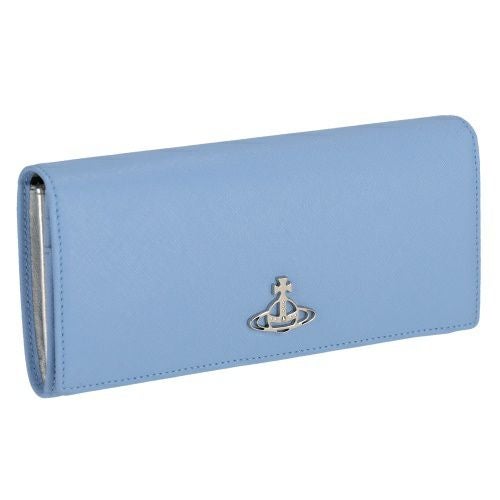 ヴィヴィアンウエストウッド 長財布 レディース ライトブルー Vivienne