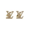 ルイヴィトン ピアス ピアス･LVアイコニック ストラス LOUIS VUITTON M00609 ゴールド