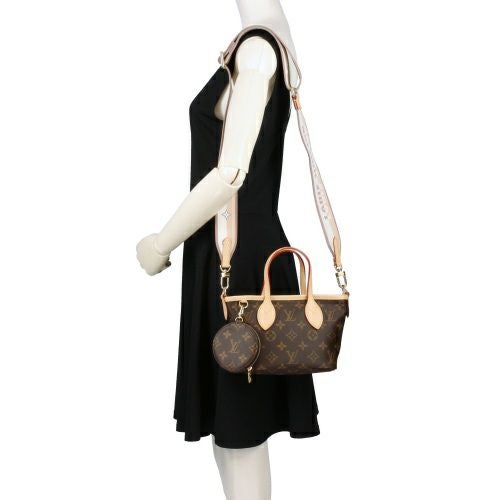 ルイヴィトン ショルダーバッグ ネヴァーフルBB モノグラム LOUIS VUITTON M46705 ベージュ
