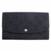 ルイヴィトン 長財布 ポルトフォイユ･イリス マヒナ LOUIS VUITTON M60143 ノワール