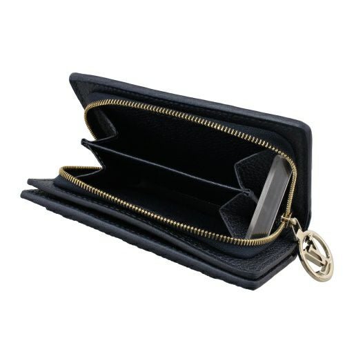 ルイヴィトン 二つ折り財布 ポルトフォイユ･クレア モノグラムアンプラント LOUIS VUITTON M82793 ネイビーブルー