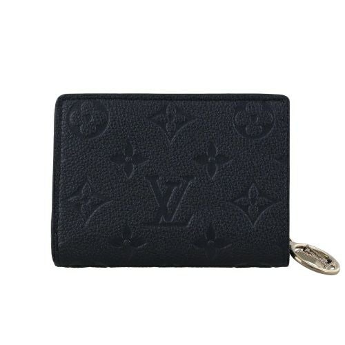ルイヴィトン 二つ折り財布 ポルトフォイユ･クレア モノグラムアンプラント LOUIS VUITTON M82793 ネイビーブルー