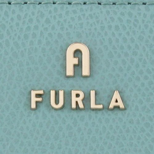 フルラ 二つ折り財布 レディース ブルー カメリア M FURLA WP00314 ARE000 2718S VERDERAME BALLERINA i int.