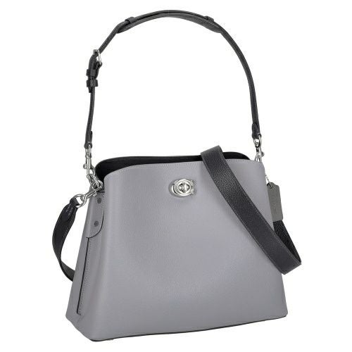 コーチ ショルダーバッグ レディース グレー/ブルー マルチ COACH