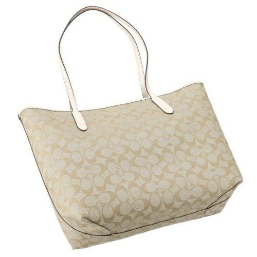 コーチ アウトレット トートバッグ レディース ライトカーキ/チョーク