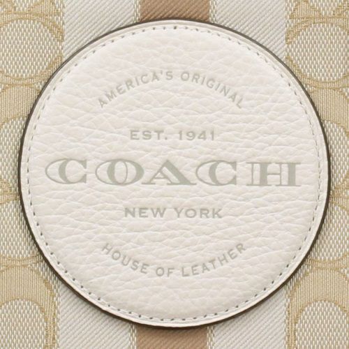コーチ アウトレット トートバッグ レディース ライトカーキ/チョーク COACH OUTLET C8417 IMDQC