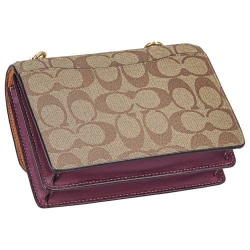 コーチ アウトレット ショルダーバッグ レディース カーキ/ディープ