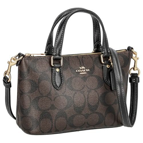 コーチ アウトレット ハンドバッグ レディース ブラウン/ブラック