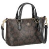 コーチ アウトレット ハンドバッグ レディース ブラウン/ブラック COACH OUTLET CH468 IMAA8