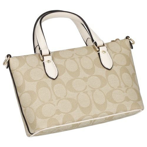 コーチ アウトレット ハンドバッグ レディース ライトカーキ/チョーク COACH OUTLET CH468 IMDQC