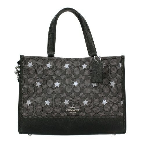 コーチ アウトレット トートバッグ レディース シルバー/スモーク/ブラックマルチ COACH OUTLET CO977 SVWFV