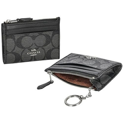 コーチ アウトレット コインケース レディース ブラック COACH OUTLET