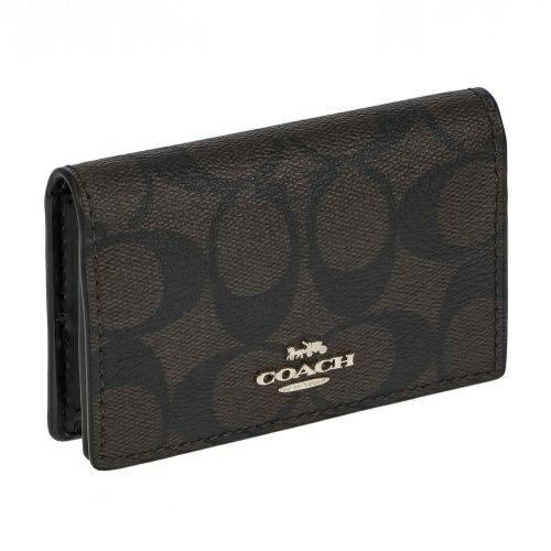 【本日限りの値段！！】COACH ブラウン 名刺入れ コーチ アウトレット 名刺入れ レディース トープ COACH OUTLET 87731