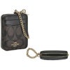 コーチ アウトレット フラグメントケース レディース ブラウン/ブラック COACH OUTLET C0058 IMAA8