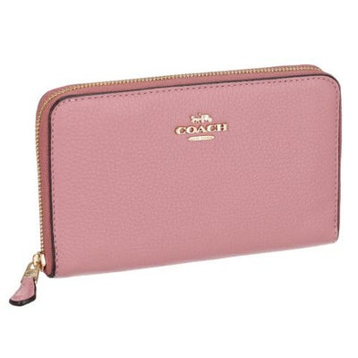 コーチ アウトレット 二つ折り財布 レディース ピンク COACH OUTLET 