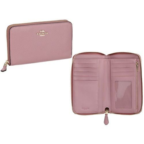 コーチ アウトレット 二つ折り財布 レディース ピンク COACH OUTLET