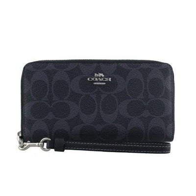 コーチ アウトレット 長財布 レディース ネイビー COACH OUTLET C4452 