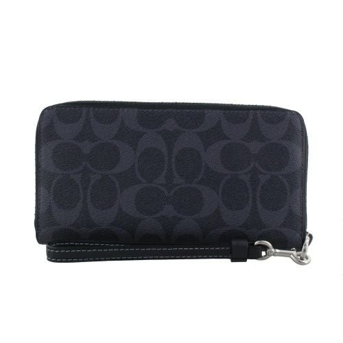 コーチ アウトレット 長財布 レディース ネイビー COACH OUTLET C4452 SVN2V