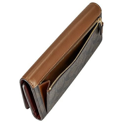 【新品】コーチ C5966 財布 コーチ COACH コーチ C5966 長財布 SLIM TRIFOLD WALLET スリム