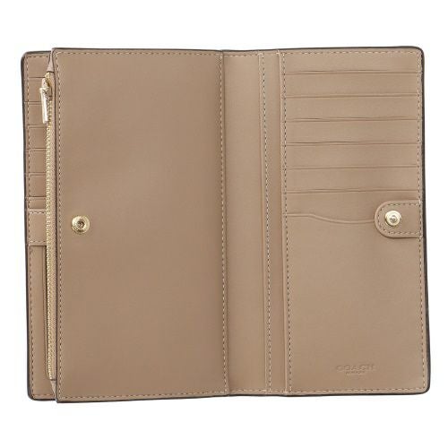 コーチ アウトレット 長財布 レディース チョーク COACH OUTLET C8329