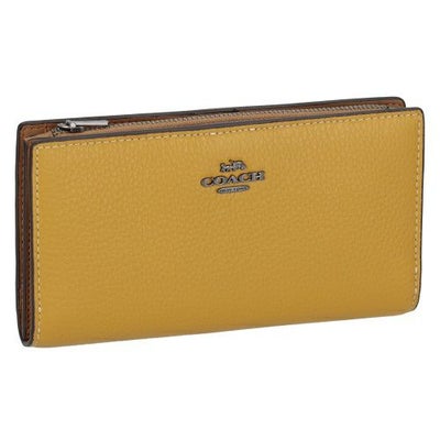 コーチ アウトレット 長財布 レディース イエロー COACH OUTLET C8329 