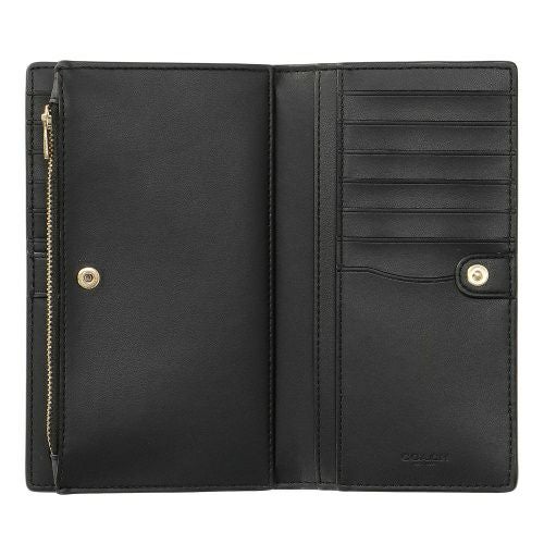 コーチ アウトレット 長財布 レディース ブラウン/ブラック COACH