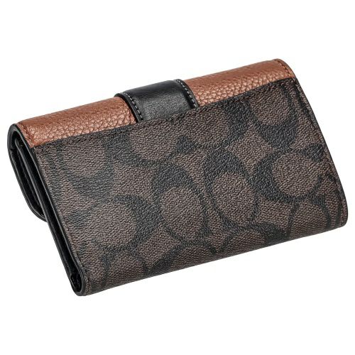 コーチ アウトレット 二つ折り財布 レディース ブラウン COACH OUTLET