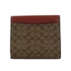 コーチ アウトレット 三つ折り財布 レディース カーキ/テラコッタ COACH OUTLET CF369 IMS4L