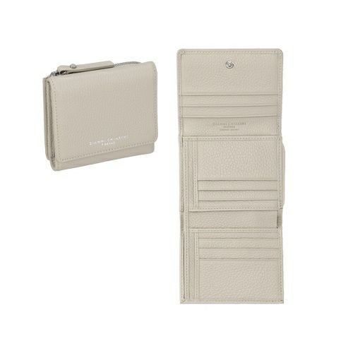 ジャンニ キアリーニ 三つ折り財布 レディース ベージュ コンパクトウォレット GIANNI CHIARINI PF5080 GRN LAMB