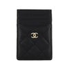 シャネル  カードケース レディース ブラック CHANEL AP3595 B10583 C3906  BLACK