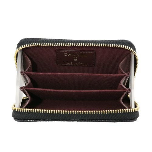 シャネル コインケース レディース ブラック CHANEL AP0216 Y01864