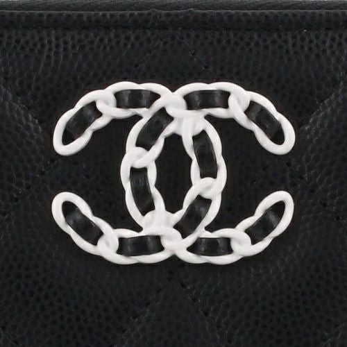 シャネル コインケース レディース ブラック CHANEL AP3716 B14928 94305 BLACK