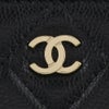 シャネル 二つ折り財布 レディース ブラック CHANEL AP3388 B10583 C3906 BLACK