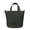 エルメス イン・ザ・ループ 18 ノワール トリヨンクレマンス/スイフト シルバー金具 U刻印 HERMES In-The-Loop18